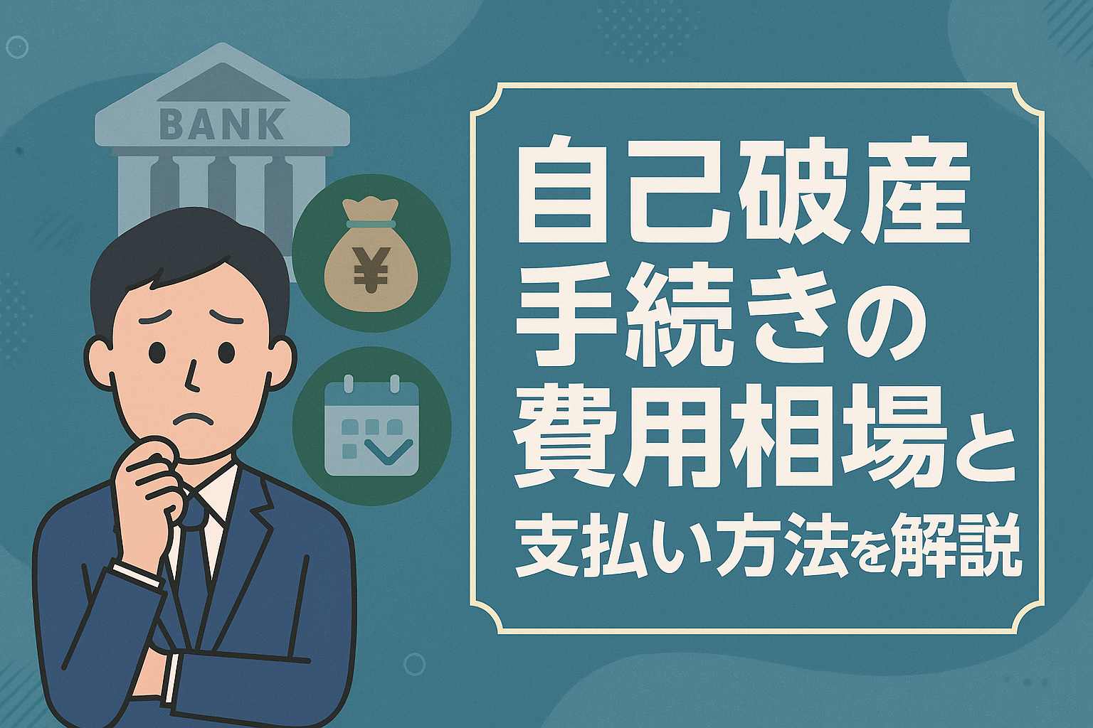 自己破産の費用は分割払いできる！弁護士に依頼する場合の金額を詳しく解説